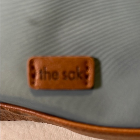 The sac Elegant Blue and Brown Crossbody Bag - Picture 2 of 7